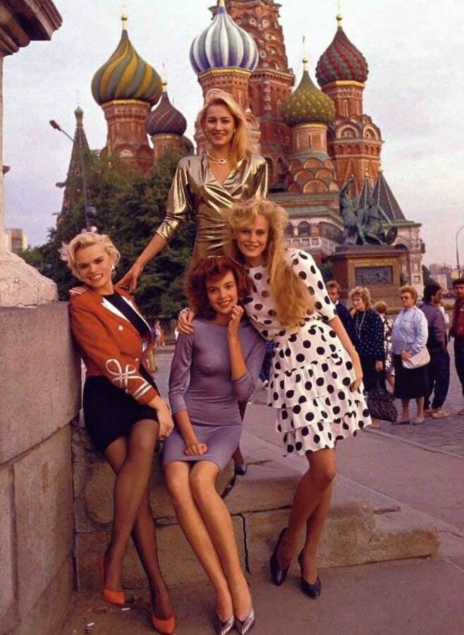 Foto Women of Russia1990  for Playboy magazine.