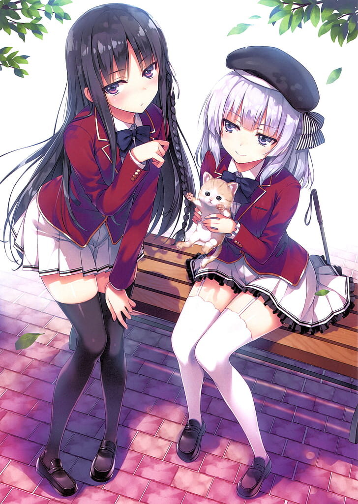 Сузуне Хорикита и Алиса Сакаянаги 