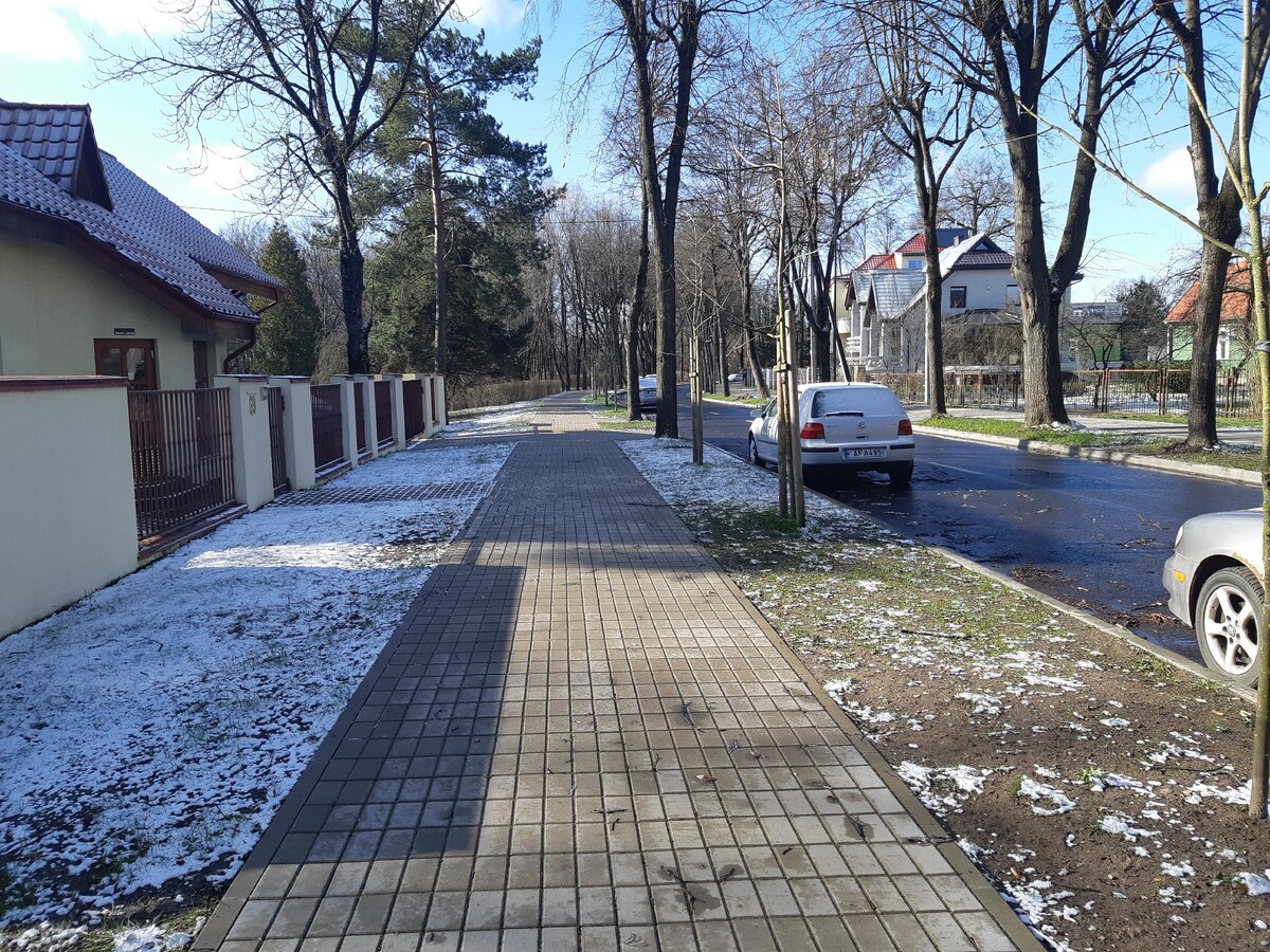 Каунас, Литва. Март 2020 г.