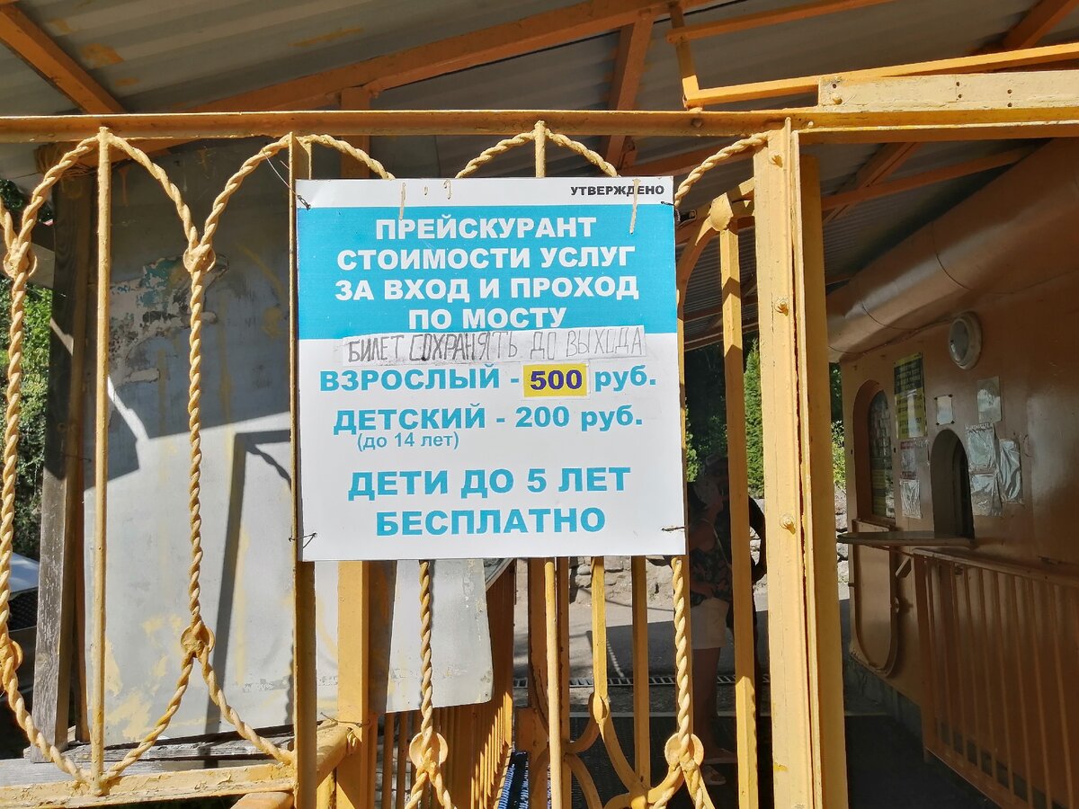 Водопады Руфабго цена