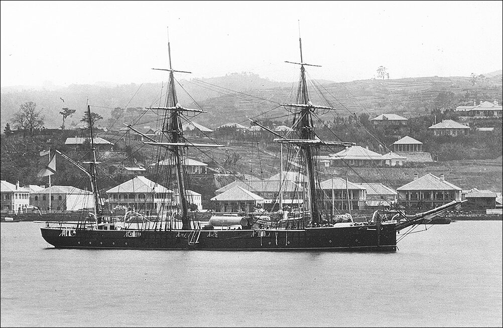Канлодка "Горностай", однотипная "Моржу"