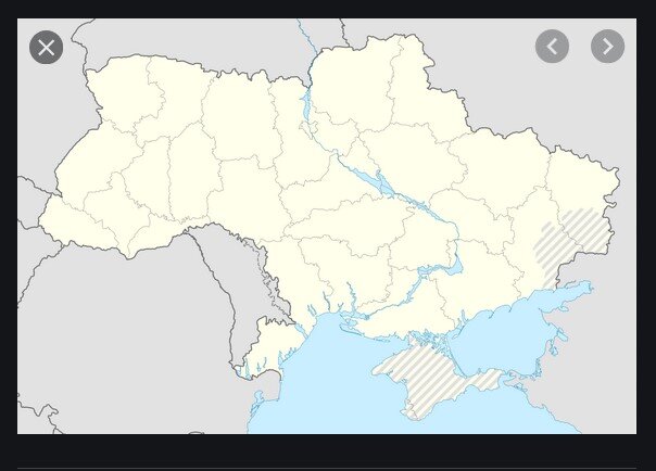 Скрин из украинской википедии. Какие наивные, думают что Крым и Донбасс когда-нибудь вернутся назад
