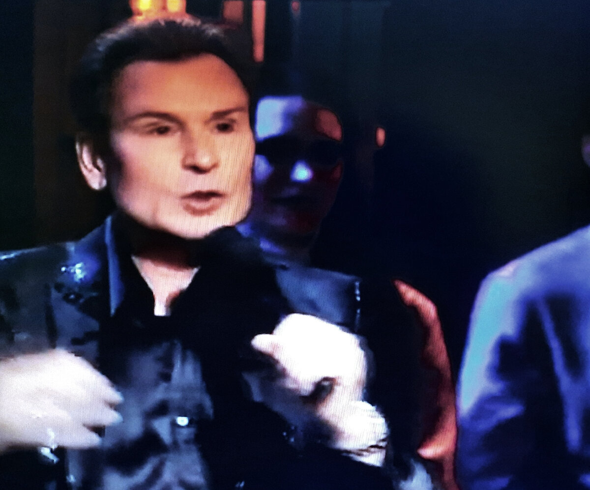 Малинин с лицом в пластике.