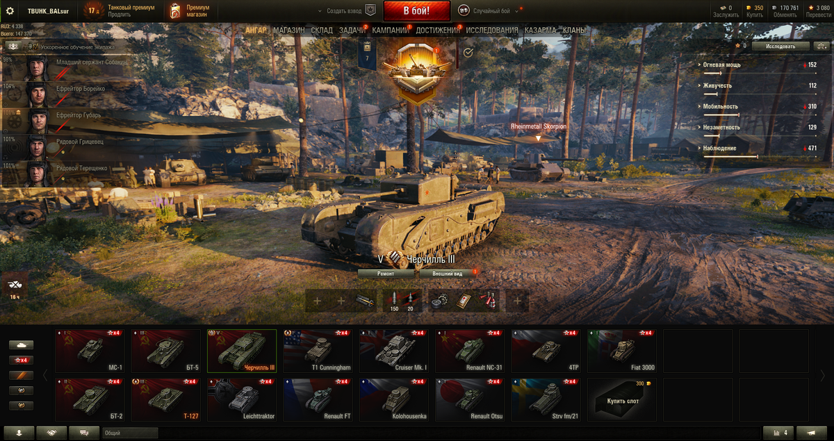 Примерно так будет выглядеть ваш твинковый аккаунт, после получения большинства стартовых бонусов