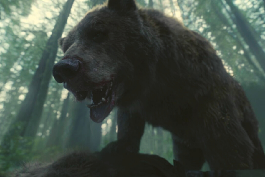 Ужасающий оскал...