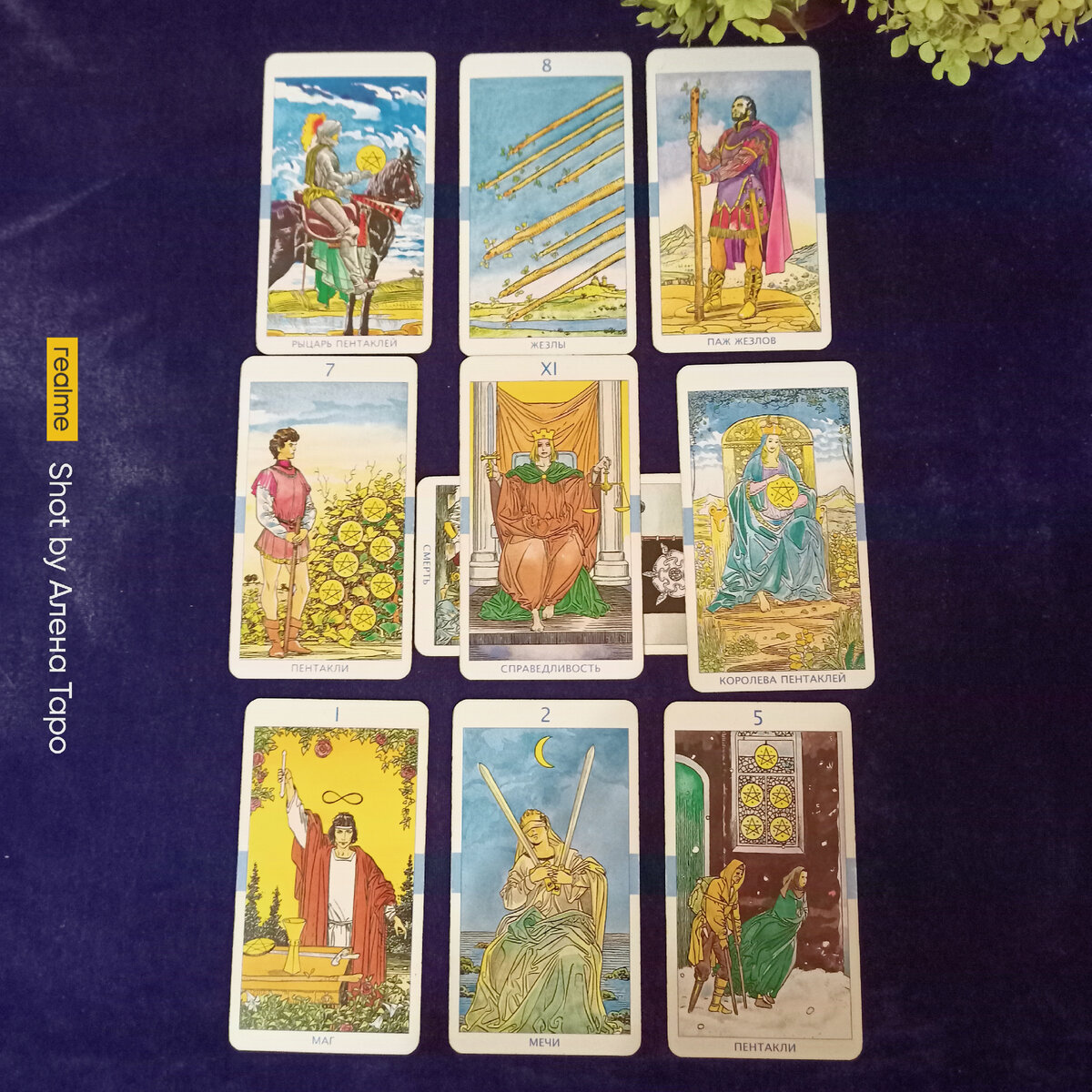 Общее фото расклада