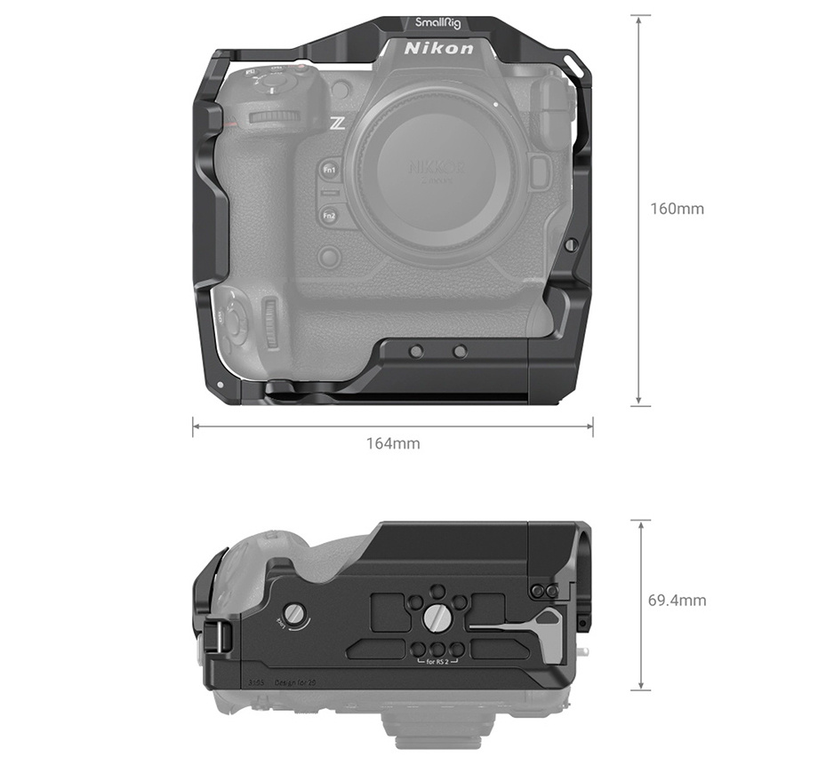 Риг SmallRig для Nikon Z 9 тщательно продуман