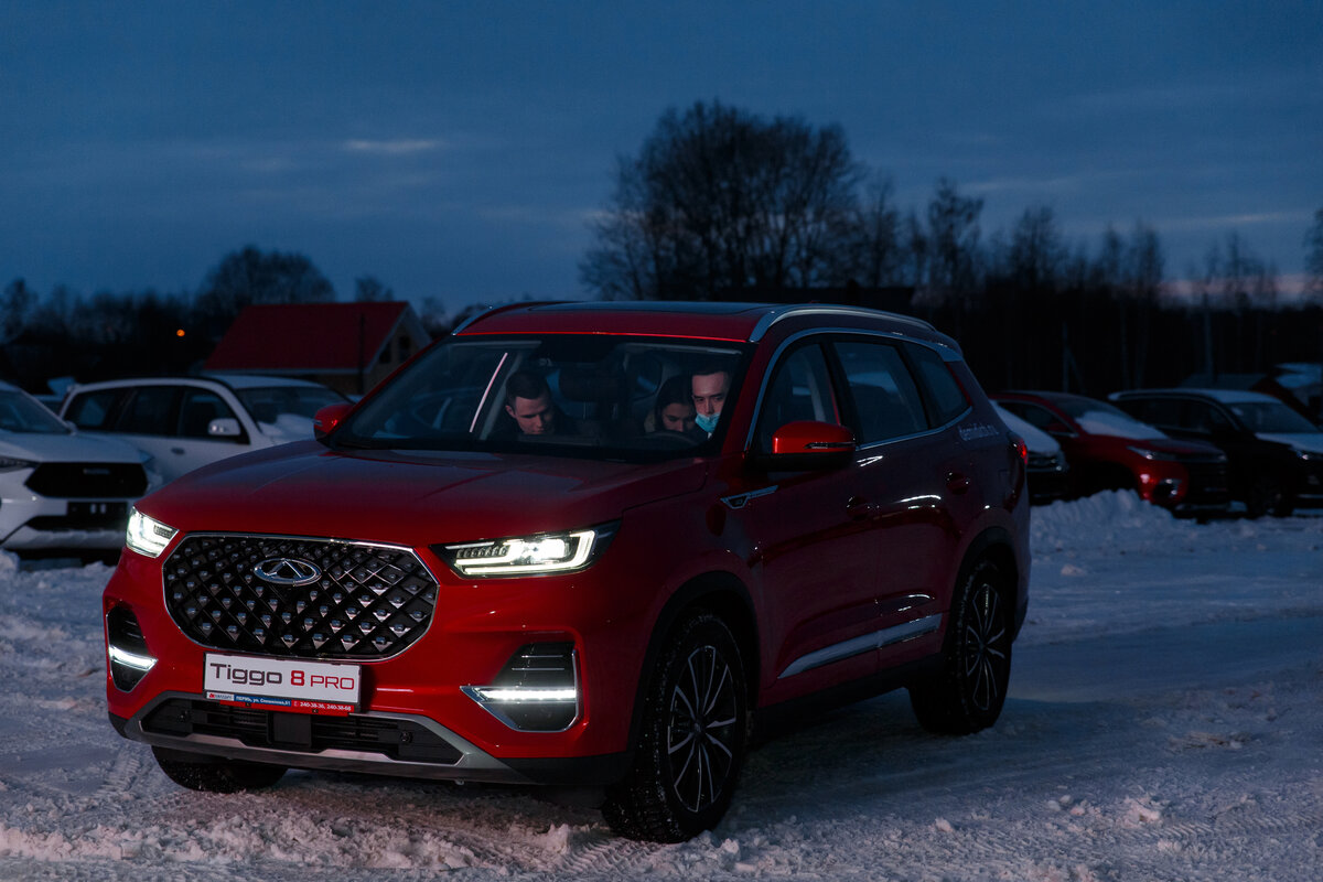 Флагманский кроссовер TIGGO 8 PRO - 7 мест в салоне! 