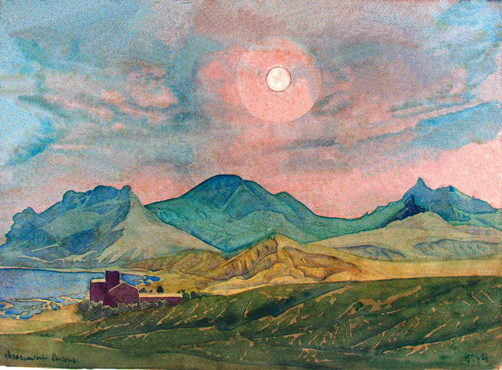 Максимилиан волошин картины