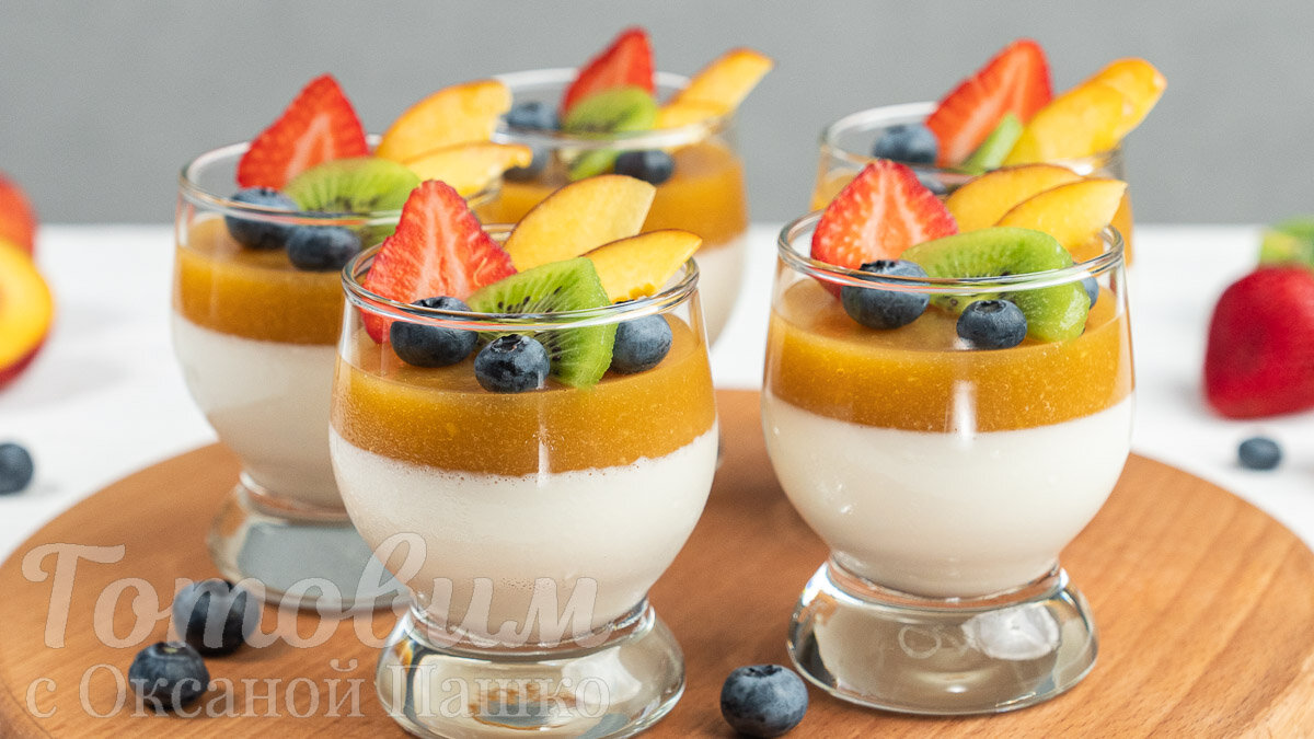 ДЕСЕРТ без выпечки с Нектаринами