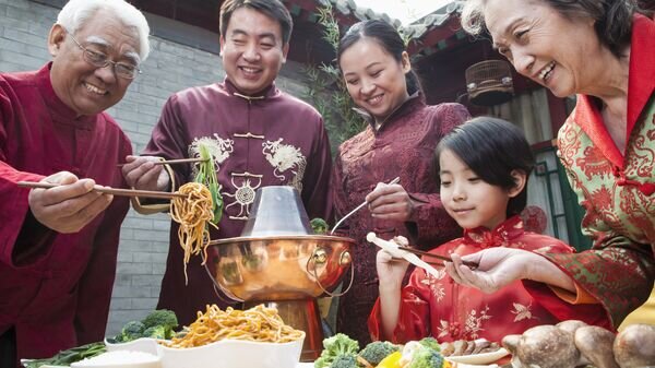 Китайская семья