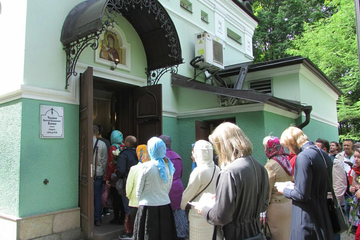 Церковь часовня Ксении Петербургской Шушары