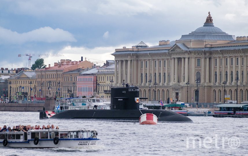   Петербург готовится к празднованию Дня Военно-морского флота.Алена Бобрович