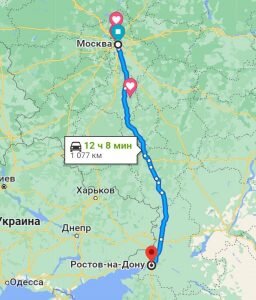 Итак, расстояние от Москвы до Ростова-на-Дону составляет 1100 км. Редакционный автодом проехал это расстояние со средним расходом топлива 12 л на 100 км пути. Средняя цена дизельного топлива, потребляемая автодомом, составила 60 рублей за литр. В итоге общие затраты топлива на путешествие от Москвы до Ростова-на-Дону составили 7920 руб. При этом стоимость проезда по платным участкам автомобильной дороги М-4 от Москвы до Ростова-на-Дону составила 5156,35 руб. с учётом того, что вся оплата производилась по безналичному расчёту при помощи транспондера.