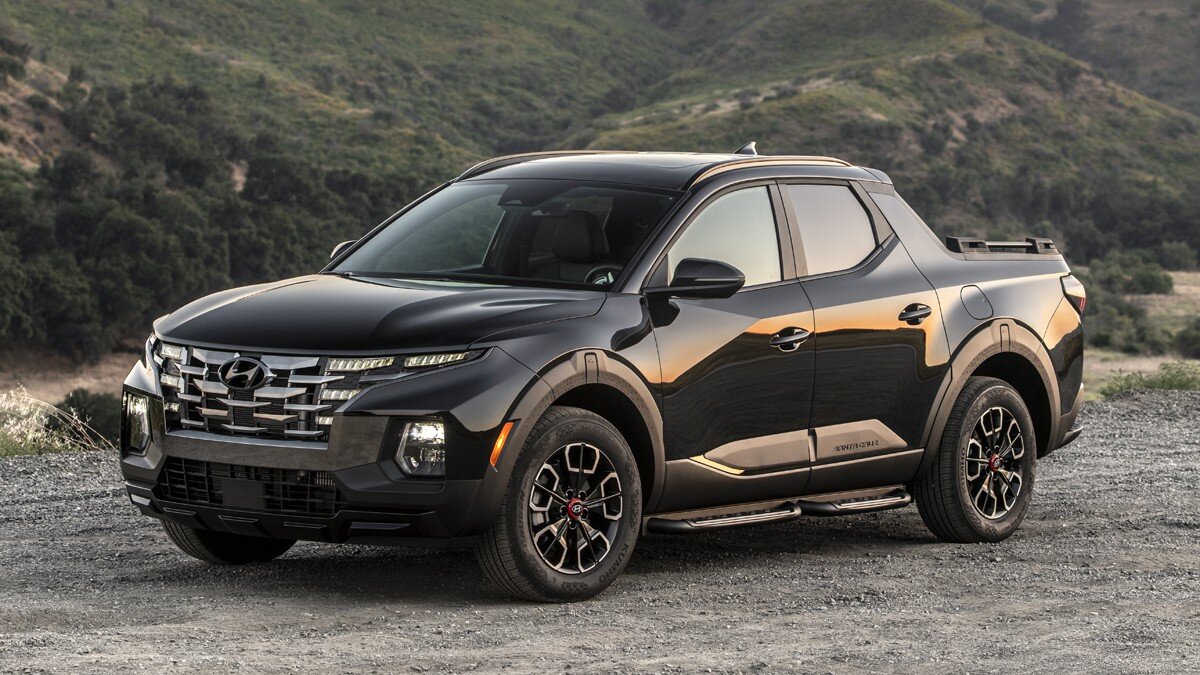    На фото: пикап Hyundai Santa Cruz