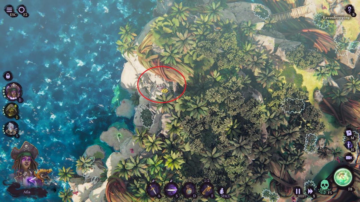 ✅Этот гайд по игре Shadow Gambit: The Cursed Crew поможет вам найти всех разработчиков на разных картах. При игре вам следует нажать «h», чтобы выделить врагов и видеть их имена.-34