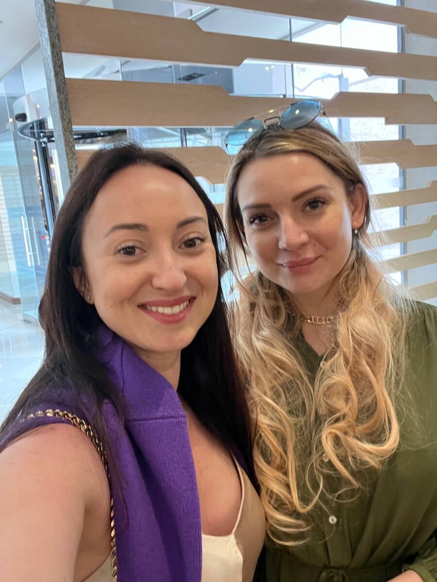 С ученицей из ОАЭ