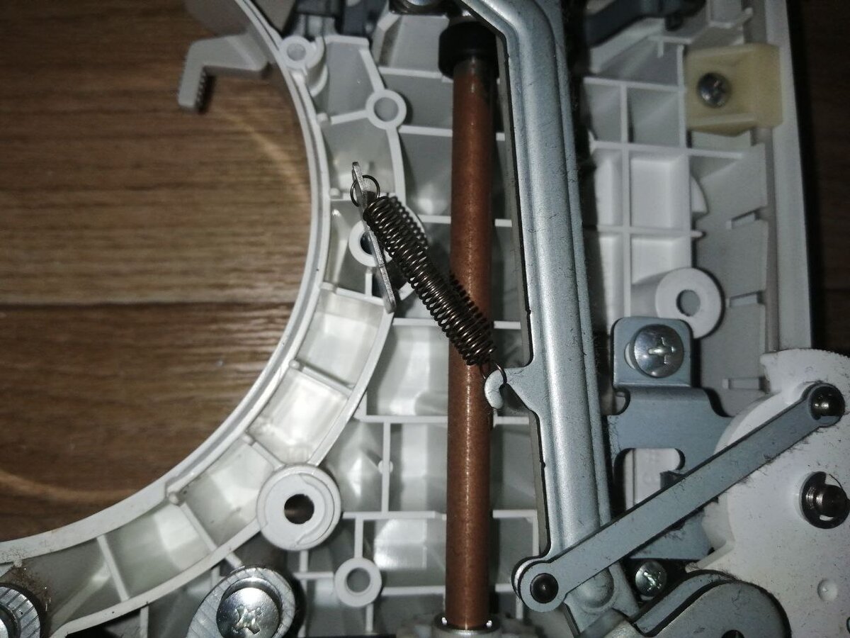 Опыт № 50: Швейная машинка Brother NX400. Разборка. Потайной винт. " Цифра