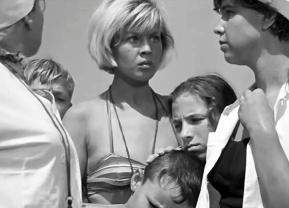 Нина Шацкая. Кадр из фильма «Добро пожаловать, или Посторонним вход запрещен»