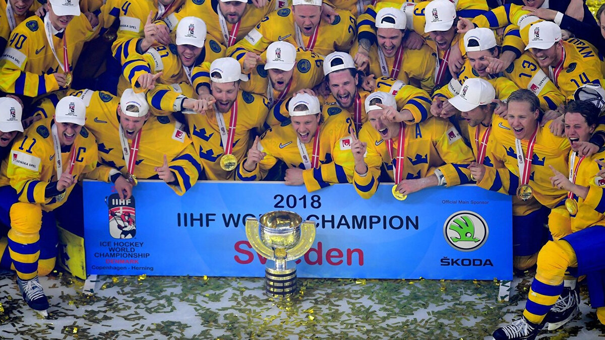 Сколько раз становилась чемпионом сборная команда швеции. Спортивный шведский Союз.