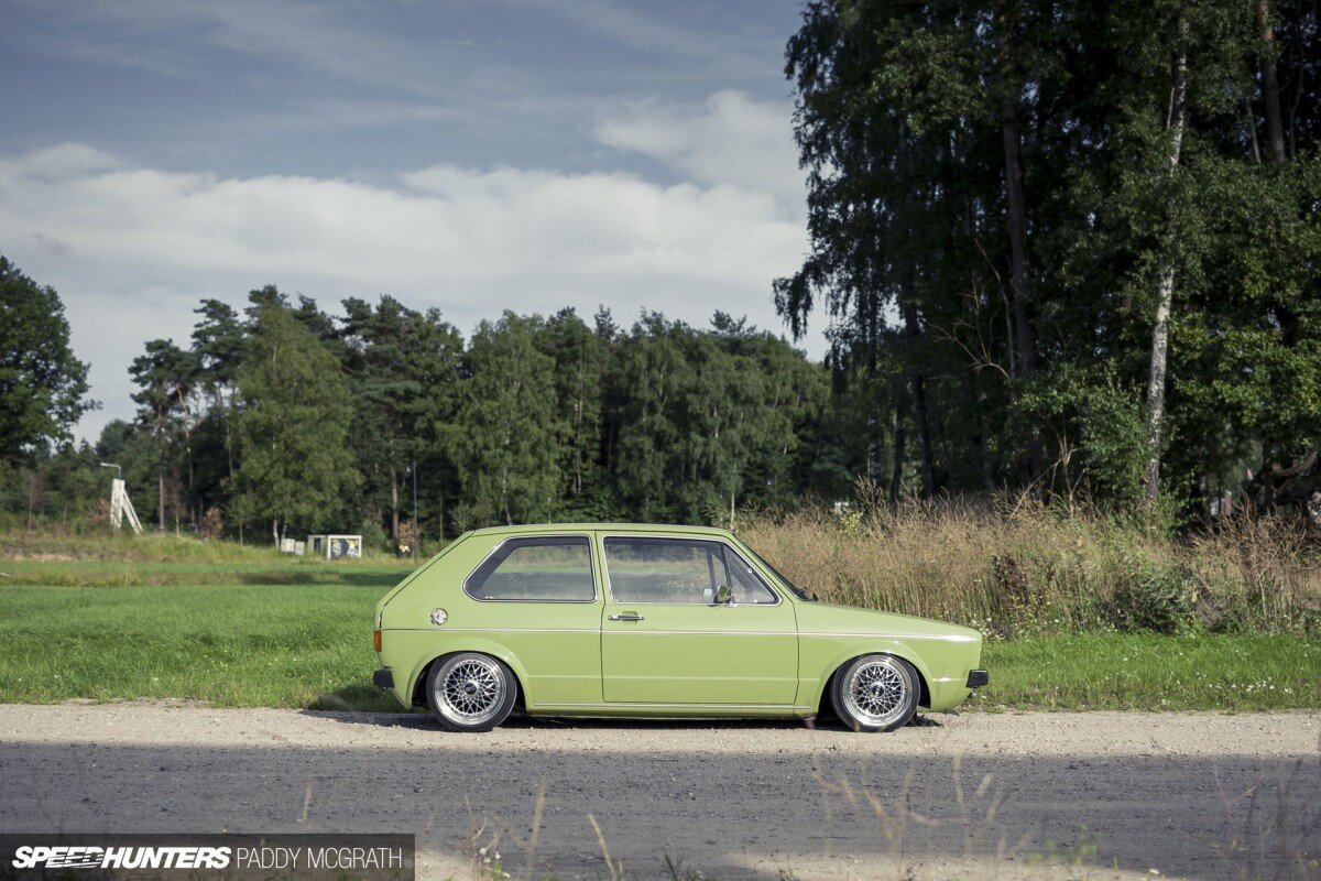 Занижение volkswagen golf 2