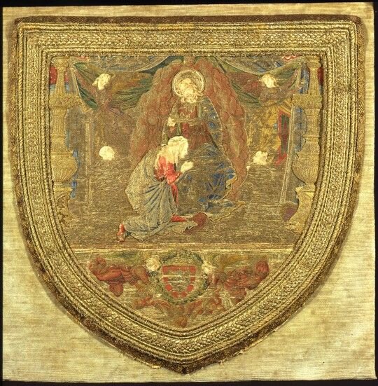 
Вышивка по проекту Рафаэля