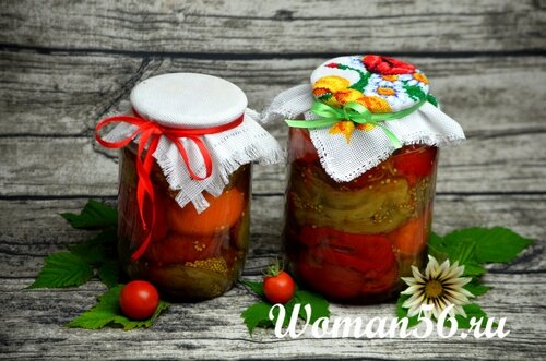 С помидорами и перцем. Рецепты заготовок из баклажанов | Аргументы и Факты