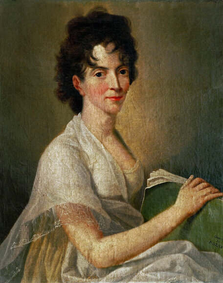 Констанция Моцарт.Художник Ганс Хассен, 1802 год