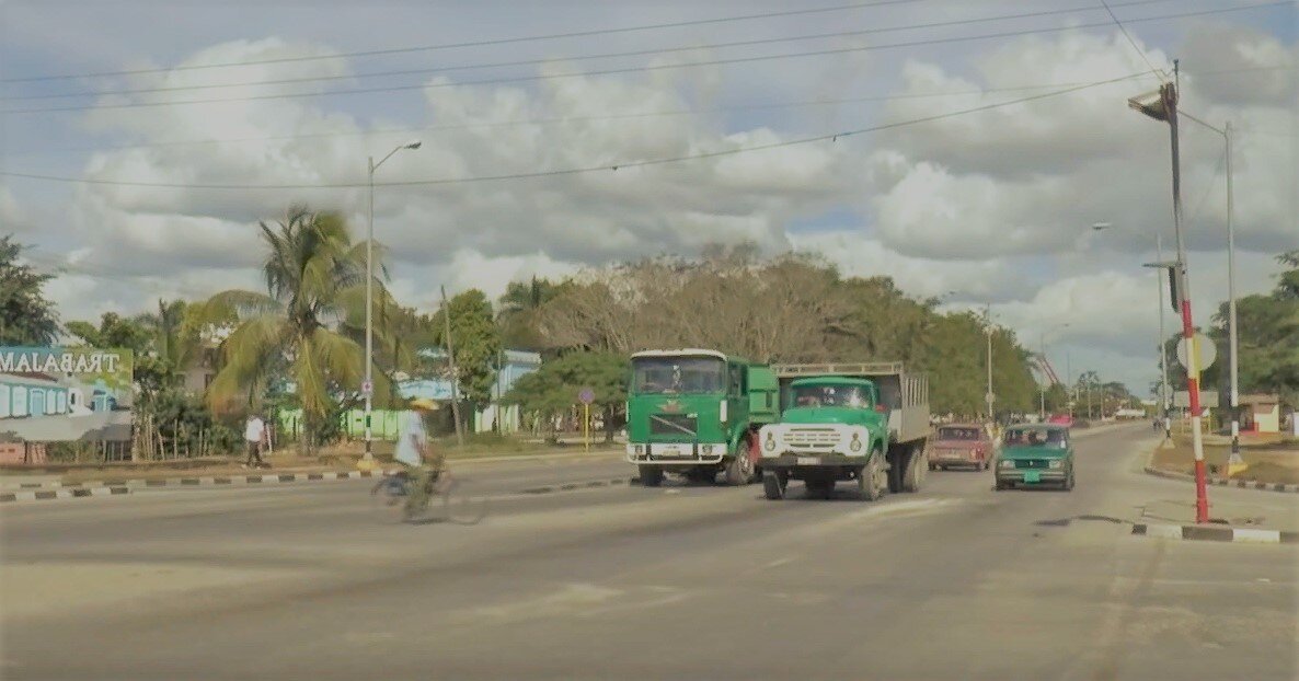 Российские машины на дорогах Кубы