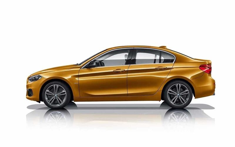 Седан BMW 1-й серии для китайского рынка