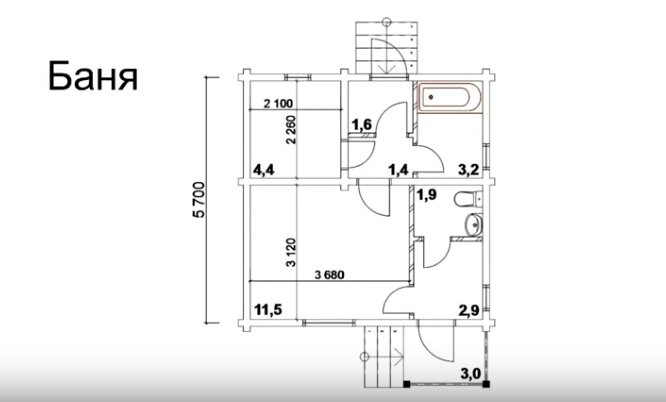 дом баня из бруса, баня, баня брус , баня под ключ