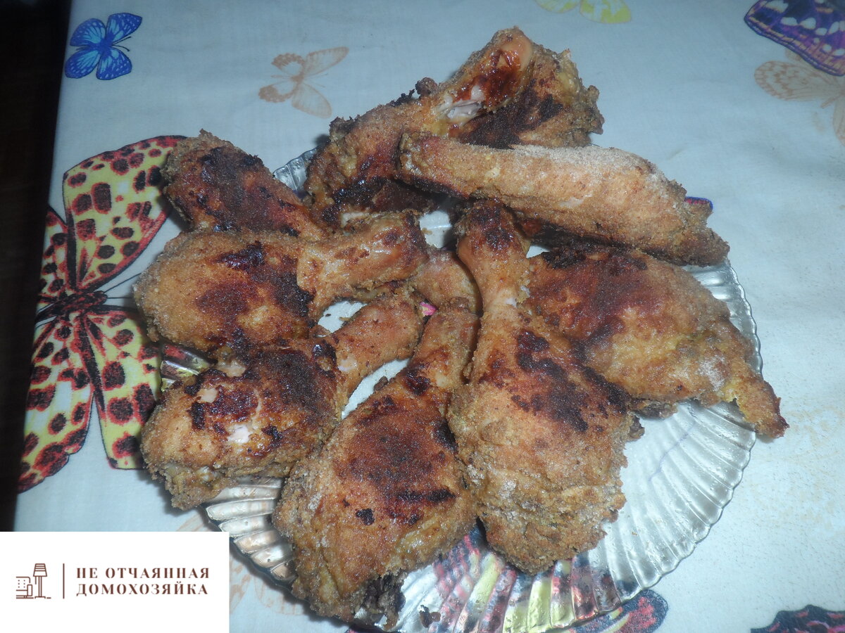Куриные ножки в панировке для праздничного стола на Старый Новый год