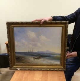 Найдены картины, украденные в Тарусской галерее