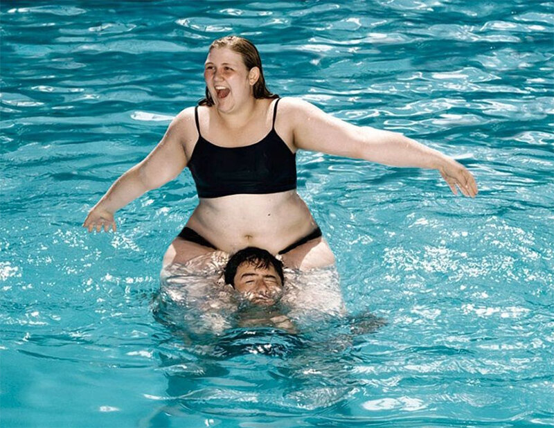 Так представляет общественное мнение союз полной женщины с худым мужчиной.