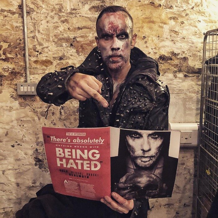 Адам Нергал Дарски. Фото из его аккаунта в Instagram.