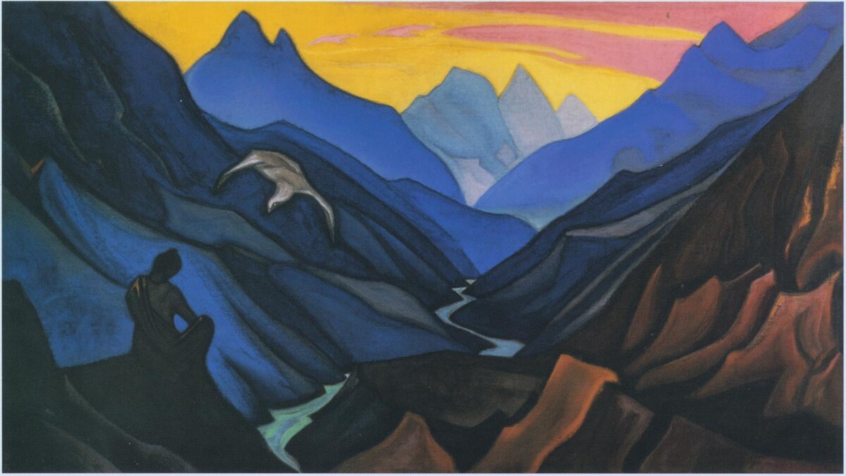 Николай Рерих. "Приказ Учителя". 1947