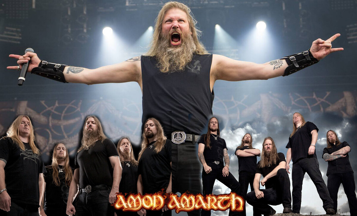 Фото группы amon amarth