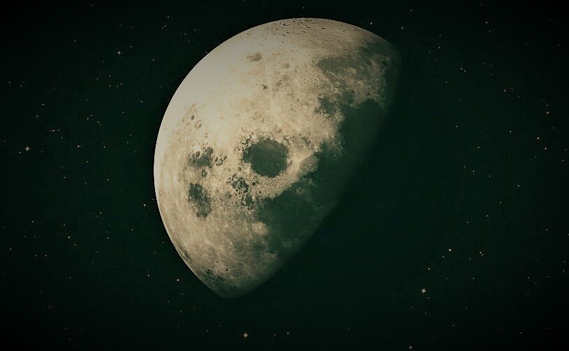 космос, нло, луна, видео нло