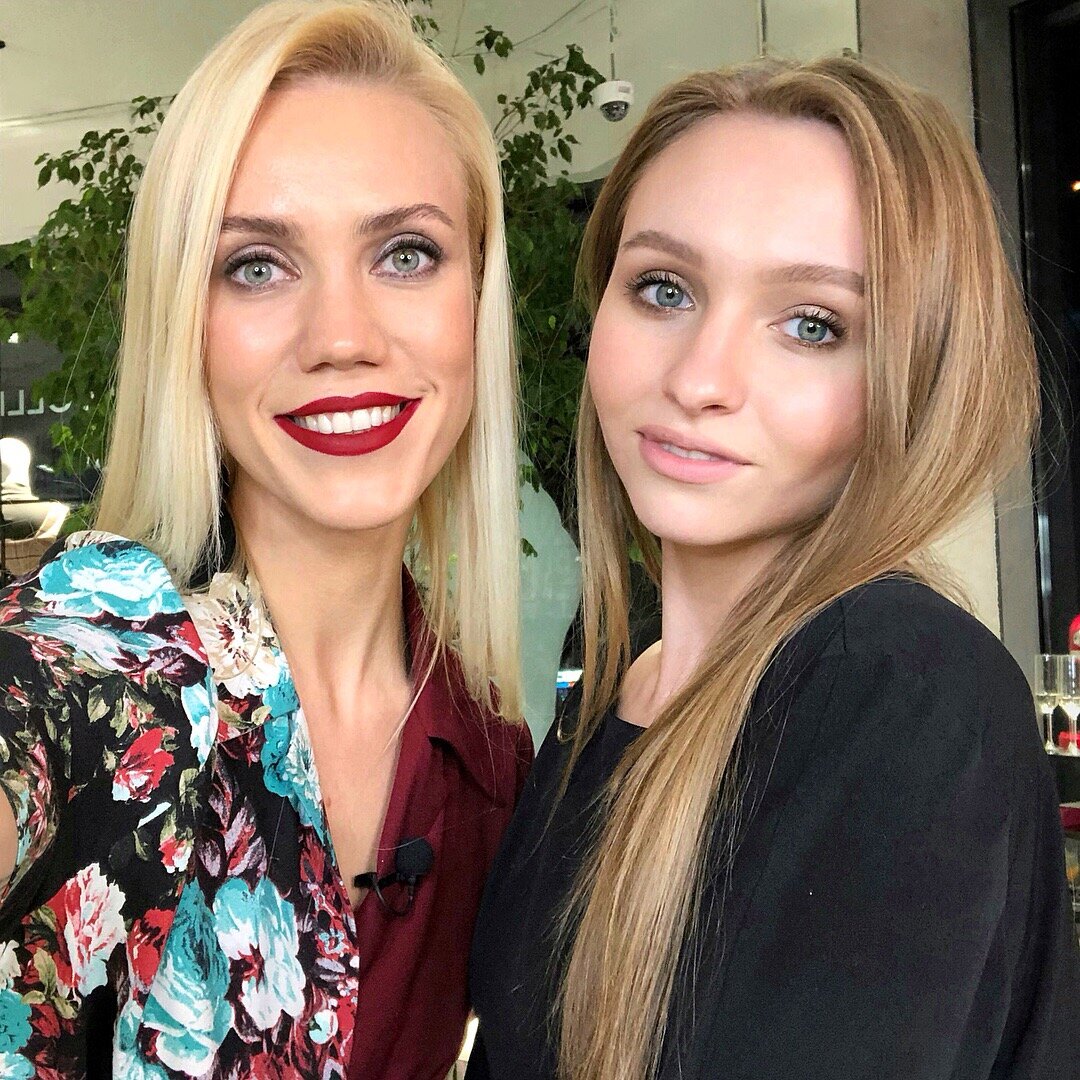 с Еленой Крыгиной на презентации ее одноимённого бренда косметики❤️