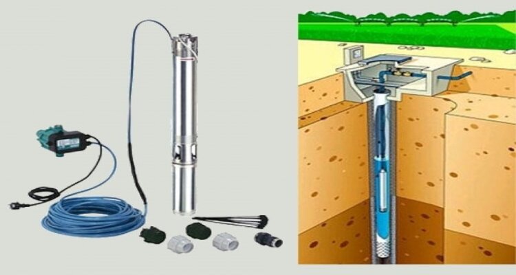 Установка насоса в скважину своими руками
