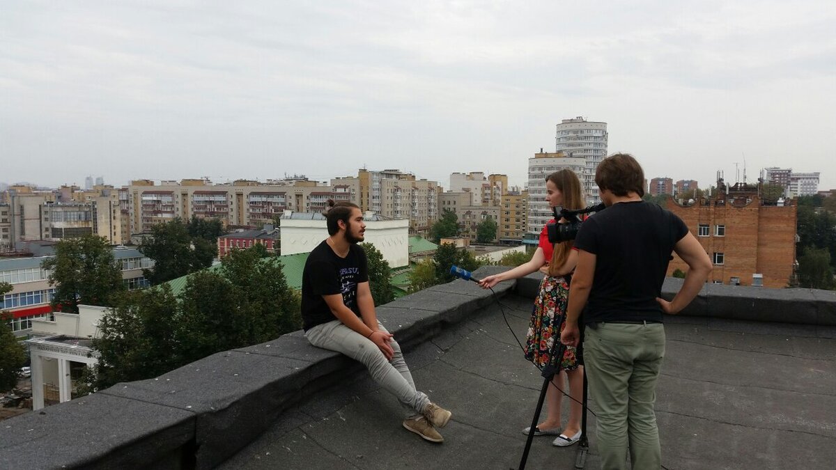 Интервью с нижегородским фотографом Никитой Овчинниковым на крыше