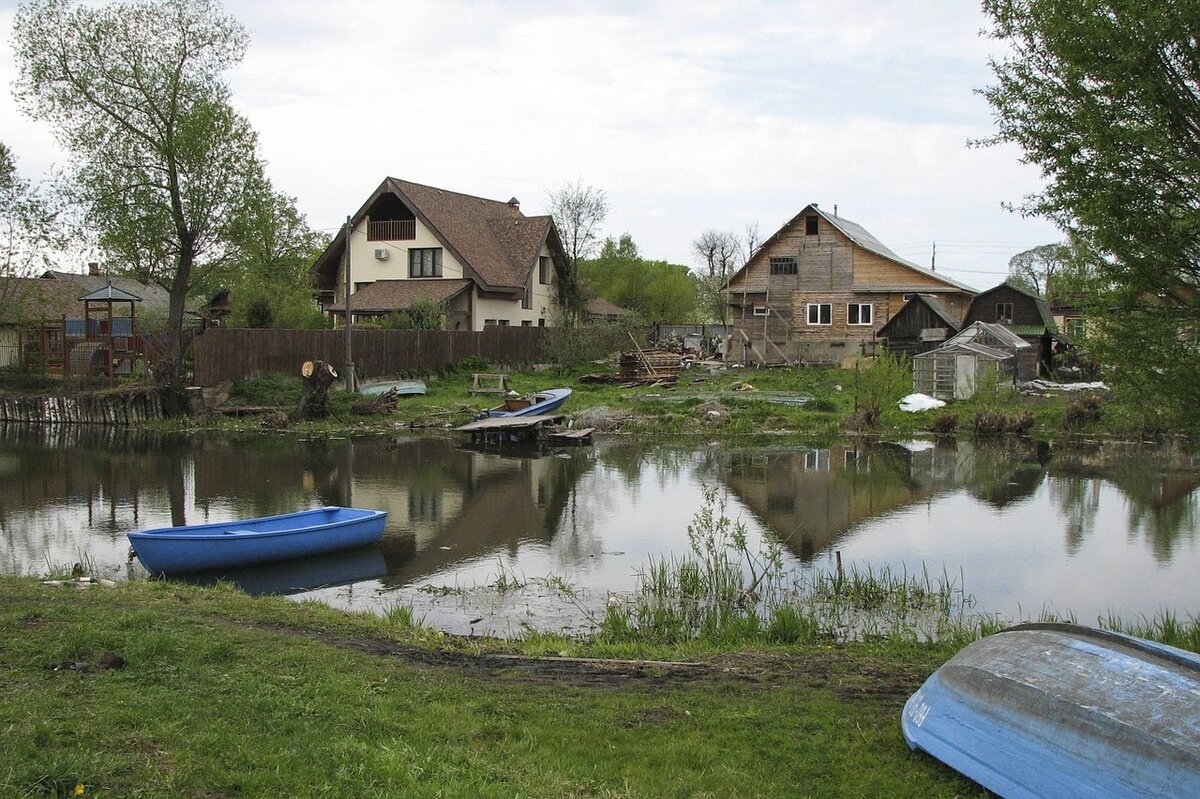 Русская деревня, фото https://pixabay.com/ru/ 