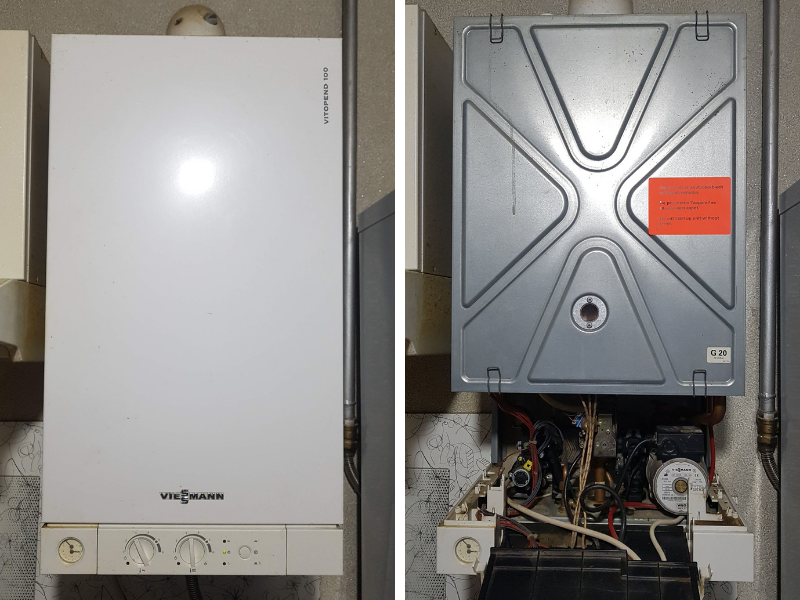 Ремонт котлов Viessmann Vitopend 100-W A1HB001