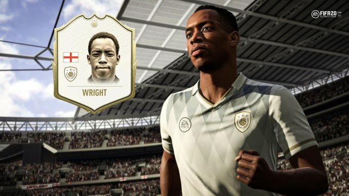 Иан Райт в игре FIFA 20 (твиттер EA SPORTS)