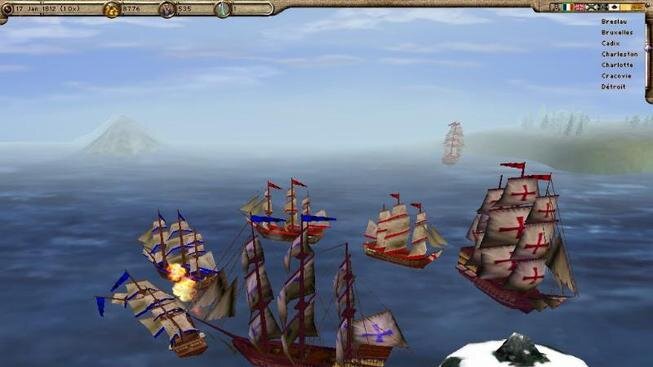 Здесь даже и флот есть