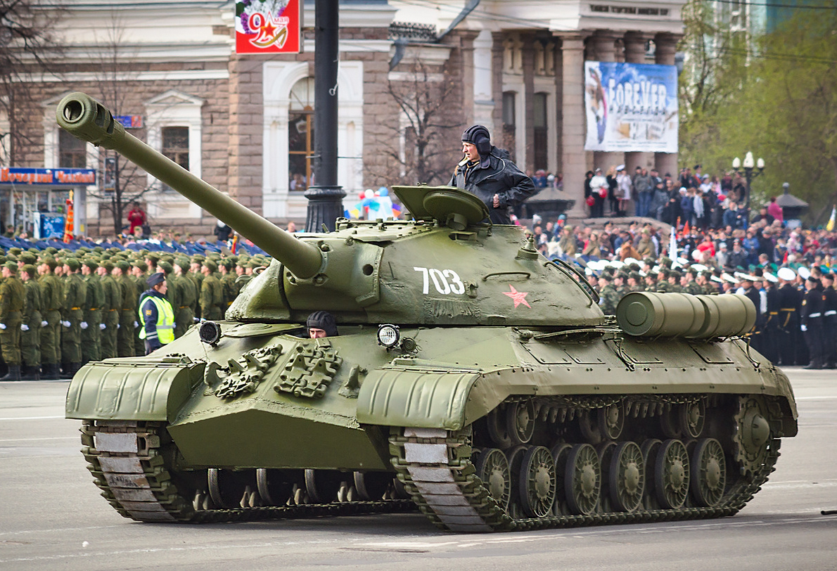 ИС-3 на Параде Победы 9-ого мая. 