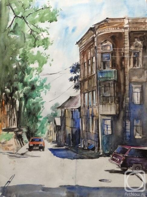 Художник Денис Драфилков, "Старый Ростов"