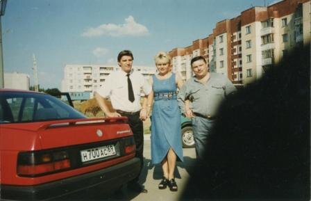 Вторая машина Михаила Круга,фото с первой Женой