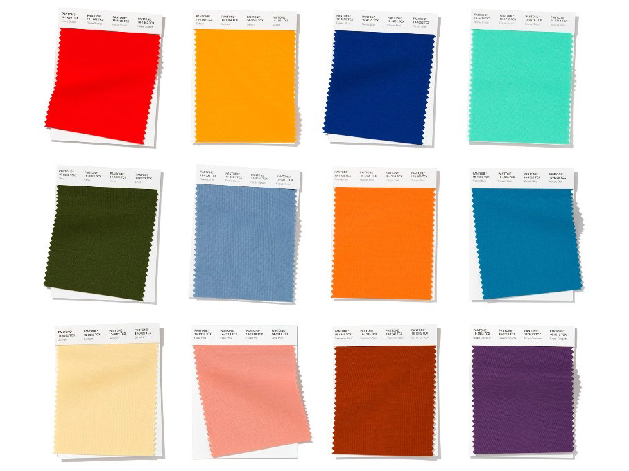 Цвета актуальные в первом сезоне 2020 года