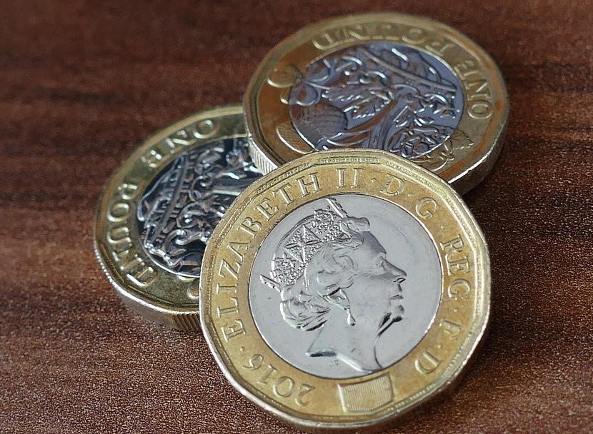 Современные монеты Англии.